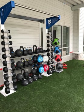 Escape Fitness Outdoor area at Liv+